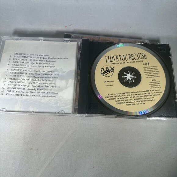 I Love You Because: Famous Country Love Songs 3-CD Box Set 1990s - Picture 4 of 6